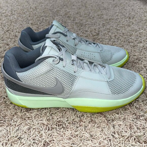 Nike Ja 1 Men’s Basketball Shoes Silver Gray FQ4796-003, Size 12 (New) - Picture 6 of 16